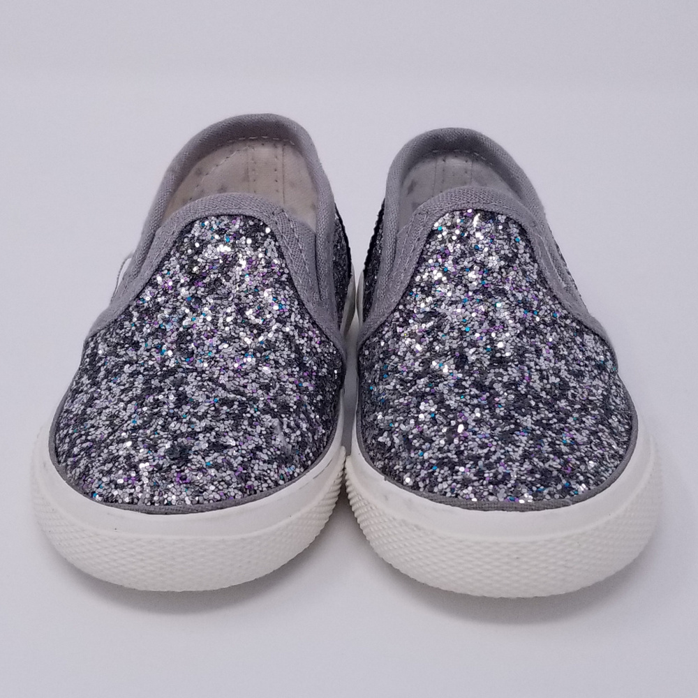 Toddler Girls Madigan Slip on Glitter Sneakers